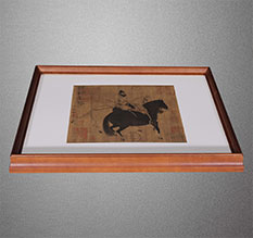 丽江市书画装裱配框服务案例